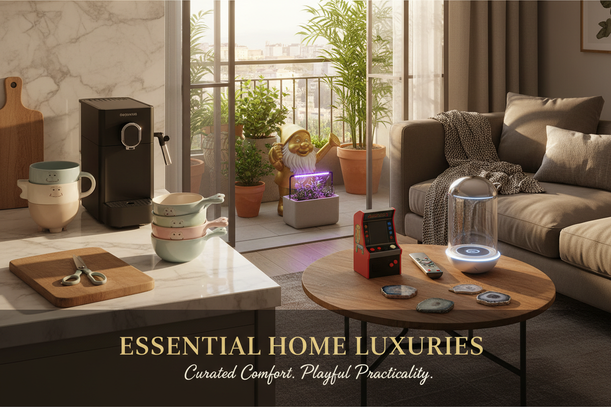 Essential Home Luxuries Hero Banner